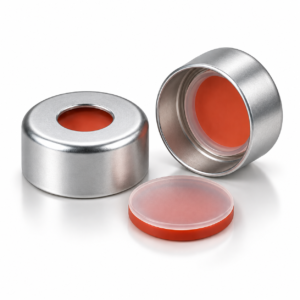 11mm Silver Magnetic Crimp Cap & Septa – Nature Rubber/TEF