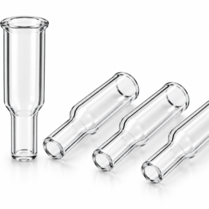 13-425 Screw Thread Vial Insert – 0.500mL, Clear Glass, Flat Bottom