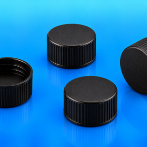 18-400 Black PP Screw Cap – Closed