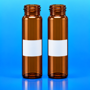 24-400 40mL Amber Glass Screw Thread EPA Vial – 95 × 27.5mm