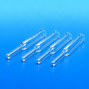 Large Open Vial Insert – 31 × 6mm, Clear Glass, Economical
