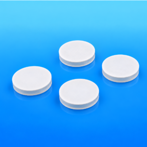 24-400 Screw Cap Septa – Clear Silicone/White PTFE, Ultra Low Bleed