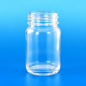 50mL Cylindrical Glass Jar with ND40 Screw Neck