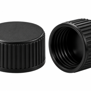 10-425 Black PP Screw Cap – Closed